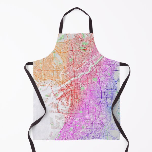 Item preview, Osaka City Map of Japan - Colorful designed and sold by deMAP.