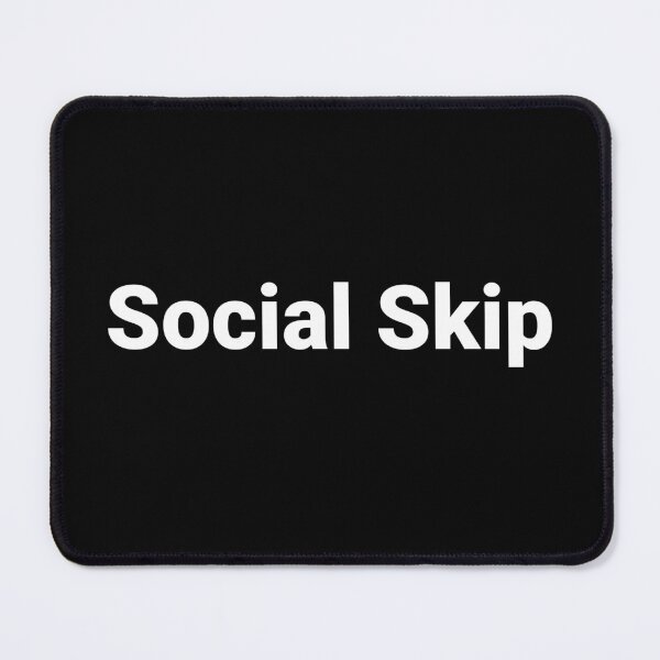 Item preview, Social Skip designed and sold by Text-based T-Shirts and Gifts.