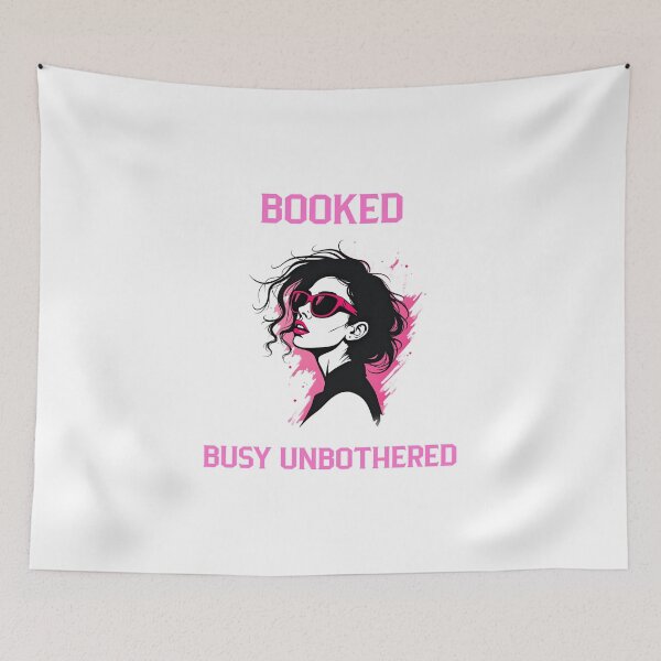 Item preview, Booked Busy Unbothered designed and sold by gogettadriptees.