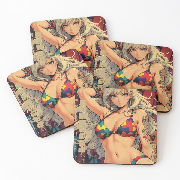 Item preview, Anime girl with tattoos designed and sold by BOZGO.