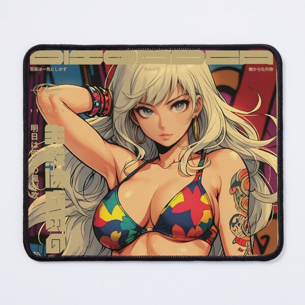 Item preview, Anime girl with tattoos designed and sold by BOZGO.