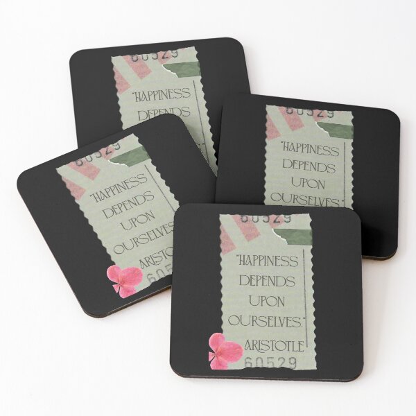 Item preview, Happiness Within - Aristotle Quote designed and sold by OmikronStore.