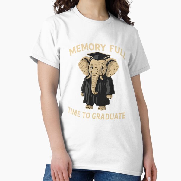 Item preview, Memory Full: Time to Graduate - Class of 2025 designed and sold by Soulit.
