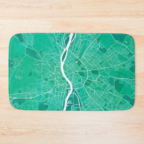 Item preview, Budapest City Map of Hungary - Watercolor designed and sold by deMAP.