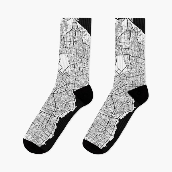 Item preview, Maracaibo City Map of Venezuela - Circle Black designed and sold by deMAP.