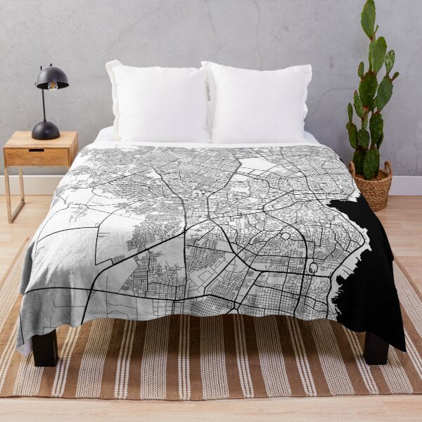 Item preview, Maracaibo City Map of Venezuela - Circle Black designed and sold by deMAP.