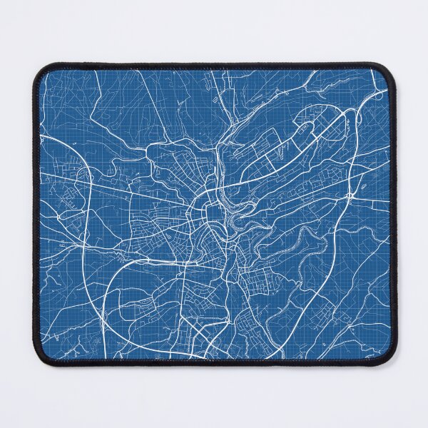 Item preview, Luxembourg City Map - Blueprint designed and sold by deMAP.