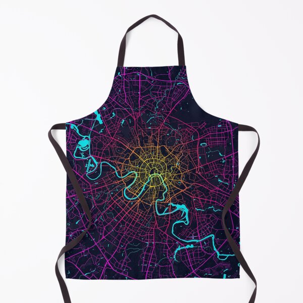 Item preview, Moscow City Map of Russia - Neon designed and sold by deMAP.