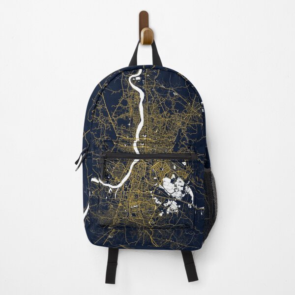 Item preview, Kolkata City Map of India - Gold Art Deco designed and sold by deMAP.
