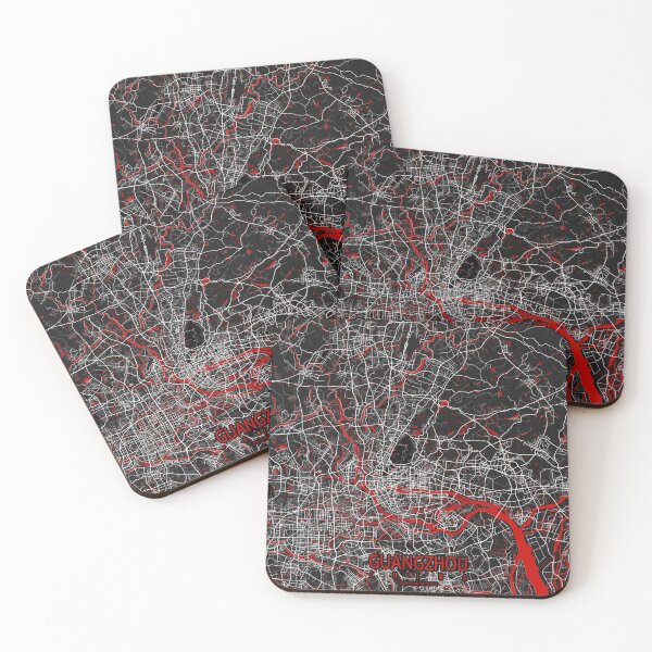 Item preview, Guangzhou City Map of China - Oriental designed and sold by deMAP.