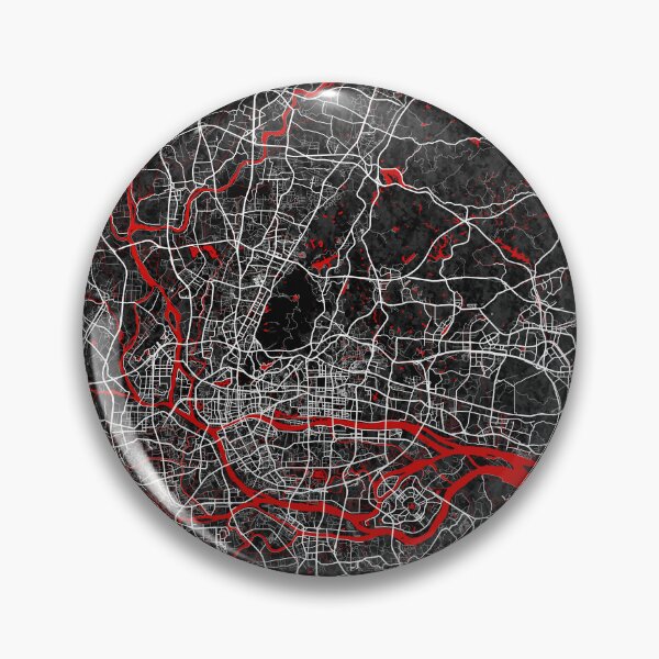 Item preview, Guangzhou City Map of China - Oriental designed and sold by deMAP.