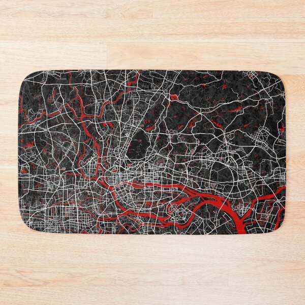 Item preview, Guangzhou City Map of China - Oriental designed and sold by deMAP.