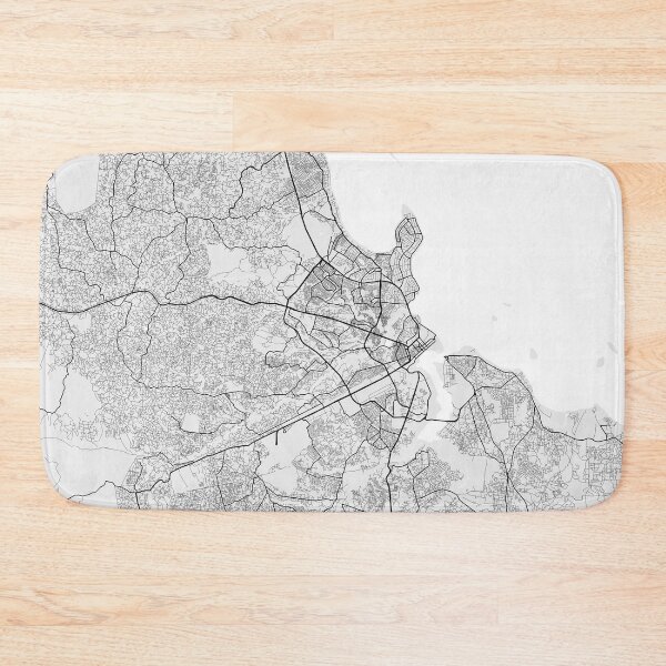 Item preview, Dar es Salaam City Map of Tanzania - Light designed and sold by deMAP.