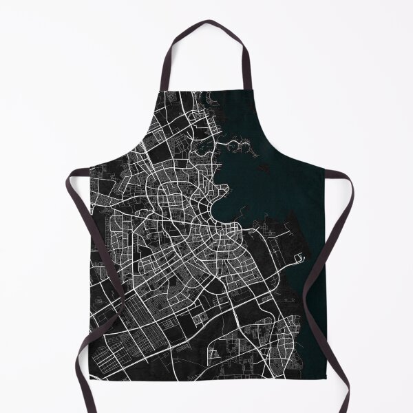 Item preview, Doha City Map of Qatar - Dark designed and sold by deMAP.