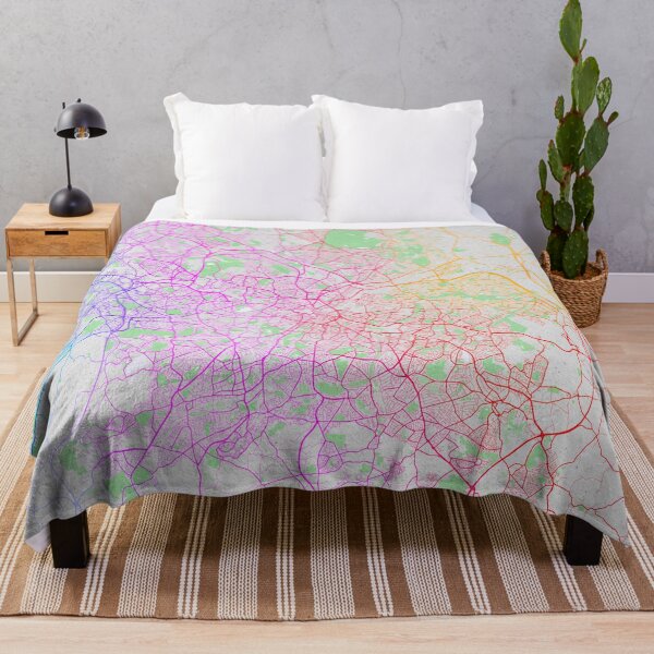 Item preview, Birmingham City Map of England - Colorful designed and sold by deMAP.