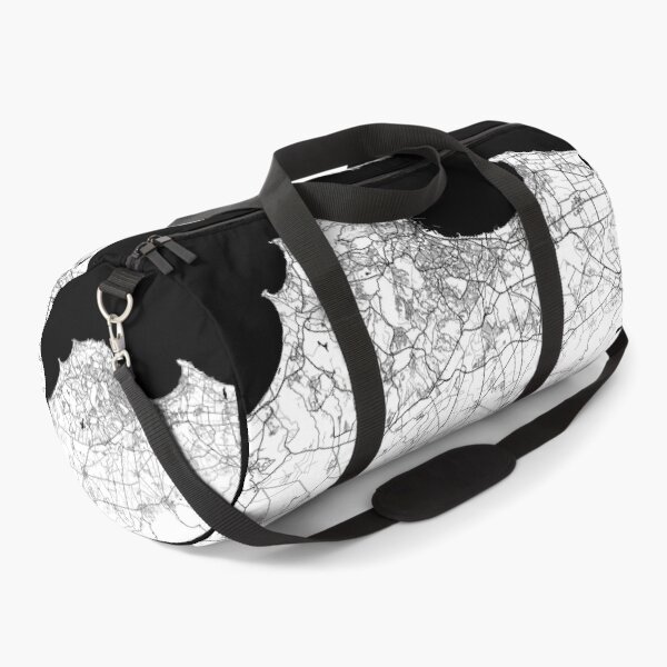 Item preview, Algiers City Map of Algeria - Black Circle designed and sold by deMAP.