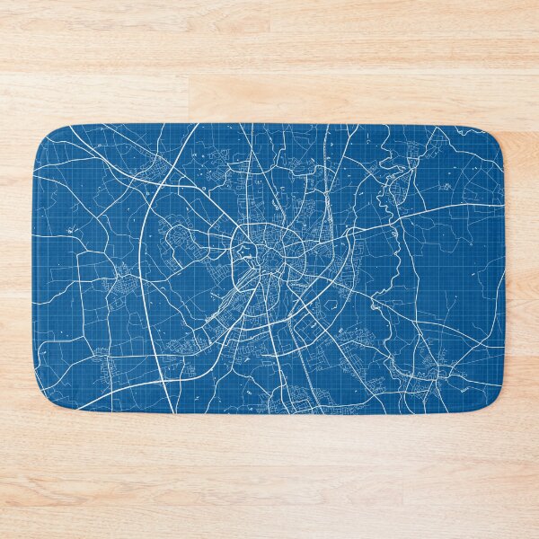 Item preview, Munster City Map of Germany - Blueprint designed and sold by deMAP.