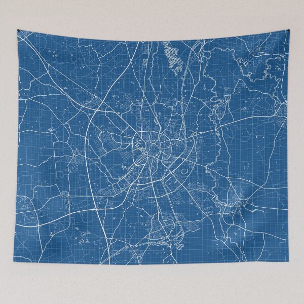 Item preview, Munster City Map of Germany - Blueprint designed and sold by deMAP.