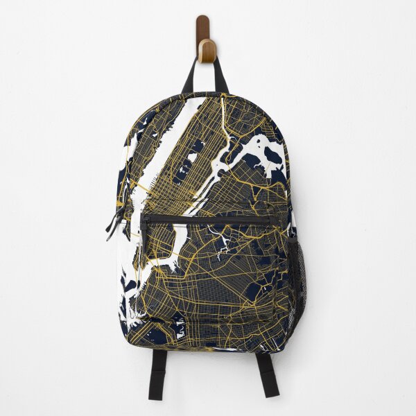 Item preview, New York City Map of the United States - Gold Art Deco designed and sold by deMAP.
