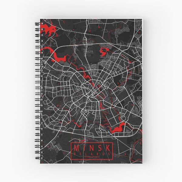 Item preview, Minsk City Map of Belarus - Oriental designed and sold by deMAP.