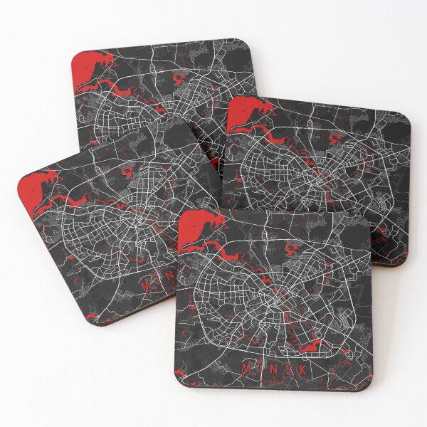 Item preview, Minsk City Map of Belarus - Oriental designed and sold by deMAP.