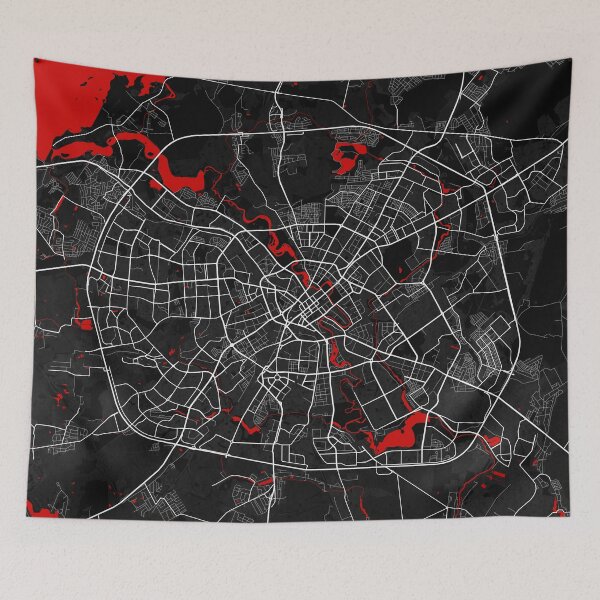 Item preview, Minsk City Map of Belarus - Oriental designed and sold by deMAP.