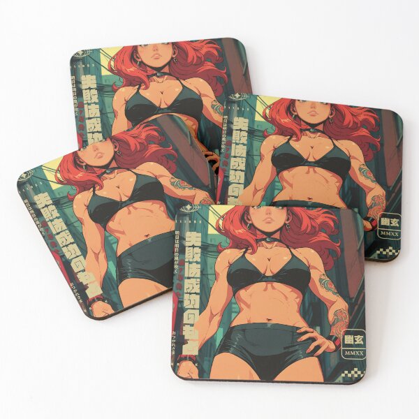 Item preview, cute redhead girl in the city 2 designed and sold by BOZGO.