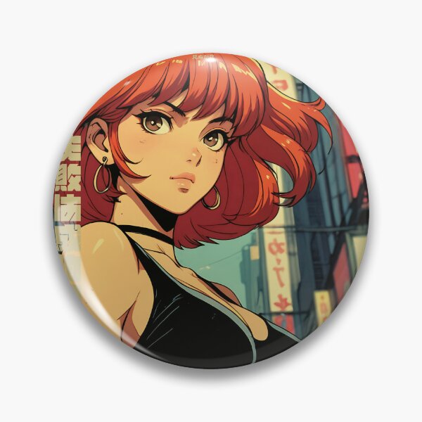 Item preview, Cute redhead girl in the city 3 designed and sold by BOZGO.