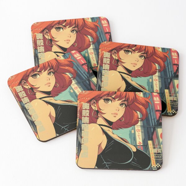 Item preview, Cute redhead girl in the city 3 designed and sold by BOZGO.