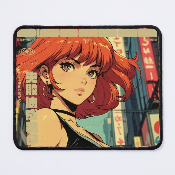 Item preview, Cute redhead girl in the city 3 designed and sold by BOZGO.