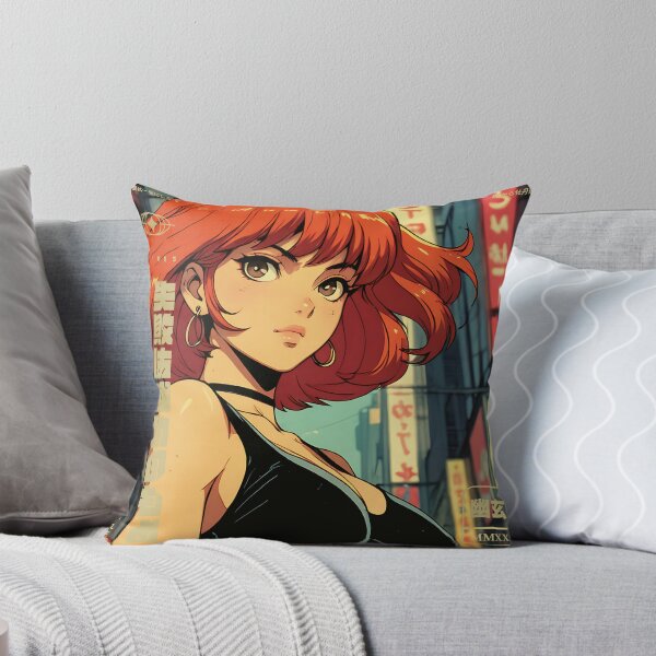 Item preview, Cute redhead girl in the city 3 designed and sold by BOZGO.