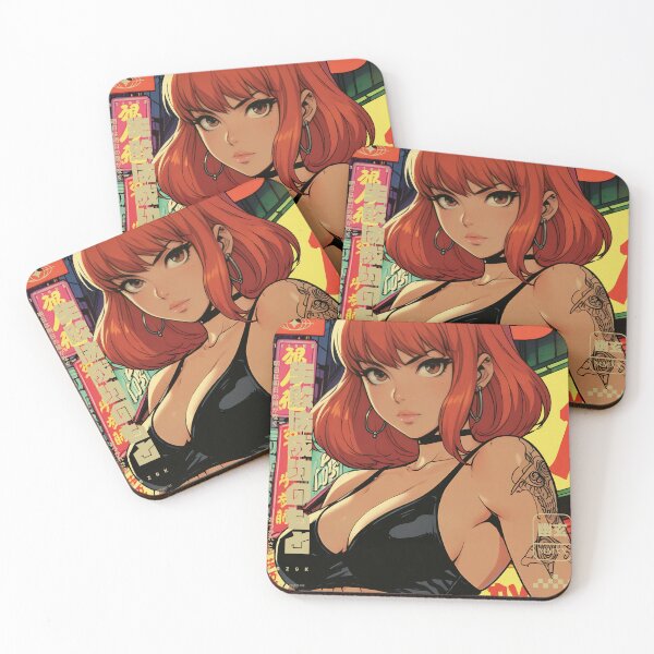 Item preview, Cute redhead girl in the city 4 designed and sold by BOZGO.