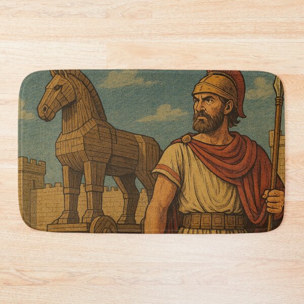 Artikelvorschau, Odysseus und das trojanische Pferd entworfen und verkauft von Mauswohn.