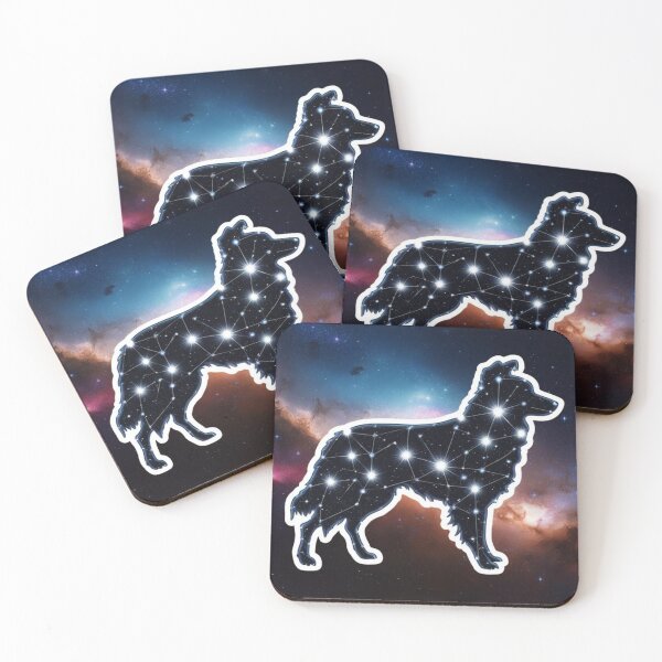 Item preview, Cosmic Border Collie in Stellar Style designed and sold by All Creative Designer.