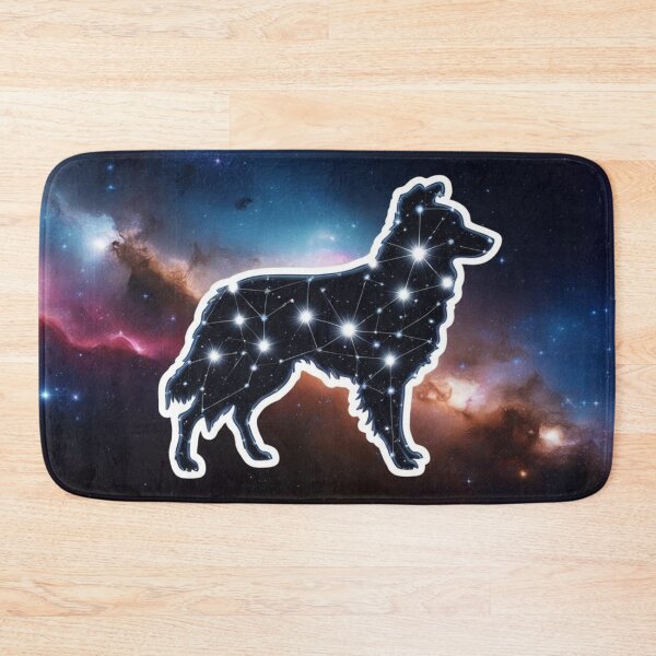 Item preview, Cosmic Border Collie in Stellar Style designed and sold by All Creative Designer.