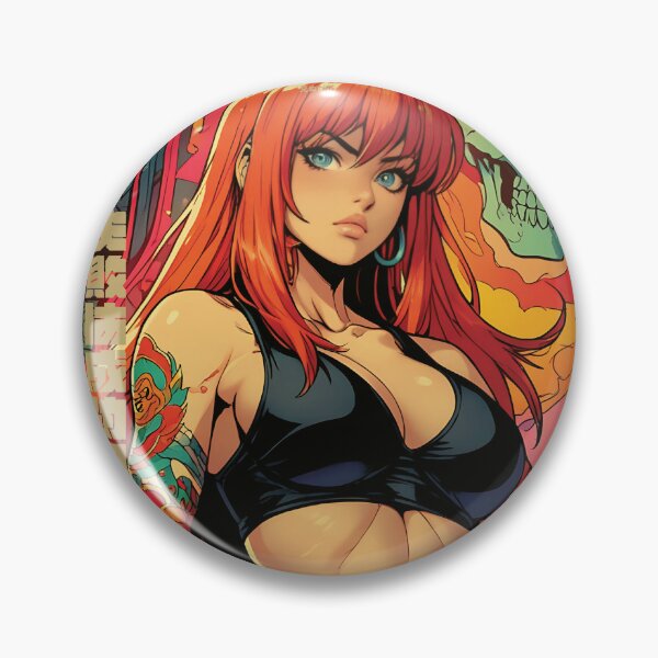 Item preview, Cute redhead girl in the city 5 designed and sold by BOZGO.