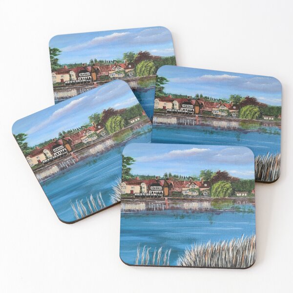 Item preview, 'Mill Pond' Beaulieu New Forest. Original artwork  designed and sold by Janeconwayart.