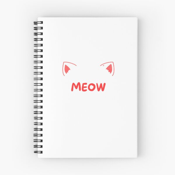 Item preview, Minimalist Cat Ears with Meow designed and sold by WinfinityStudio.