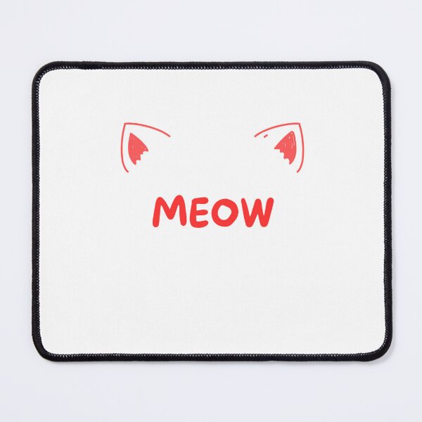Item preview, Minimalist Cat Ears with Meow designed and sold by WinfinityStudio.