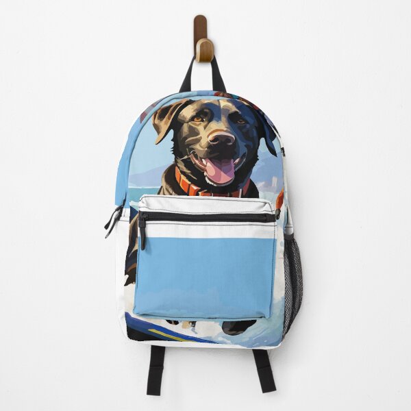 Item preview, Labrador shows off his surfing skills. designed and sold by Whose-sweat.