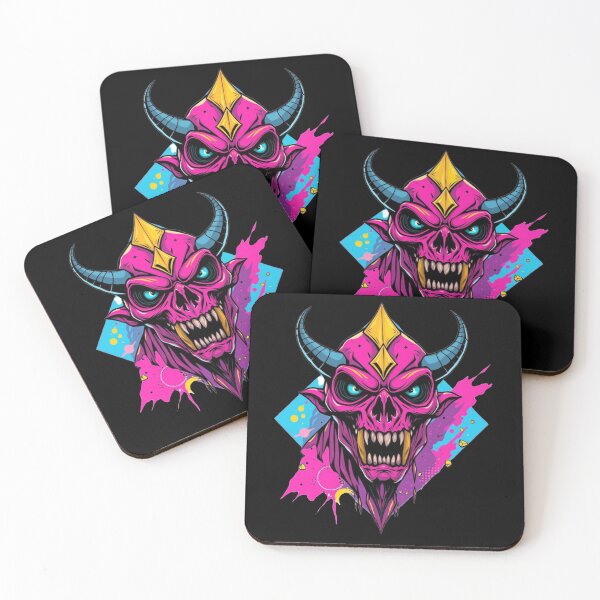 Item preview, Punk Demon Skull Head – Horror Graffiti Monster designed and sold by UNK-Fatigues.