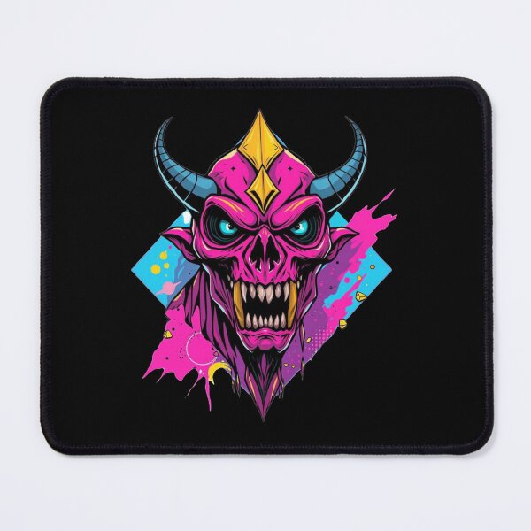 Item preview, Punk Demon Skull Head – Horror Graffiti Monster designed and sold by UNK-Fatigues.