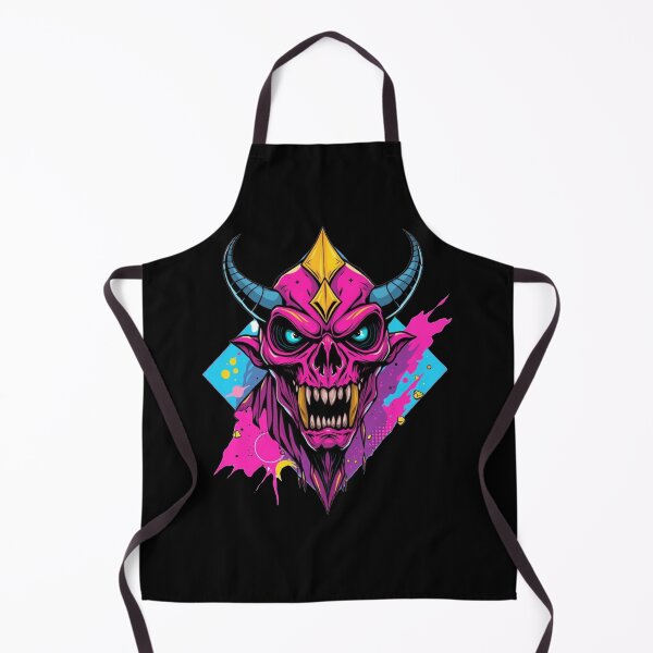 Item preview, Punk Demon Skull Head – Horror Graffiti Monster designed and sold by UNK-Fatigues.