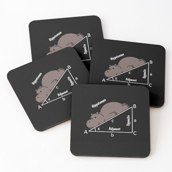 Item preview, Funny Math Humor Hippotenuse designed and sold by NQArtist.