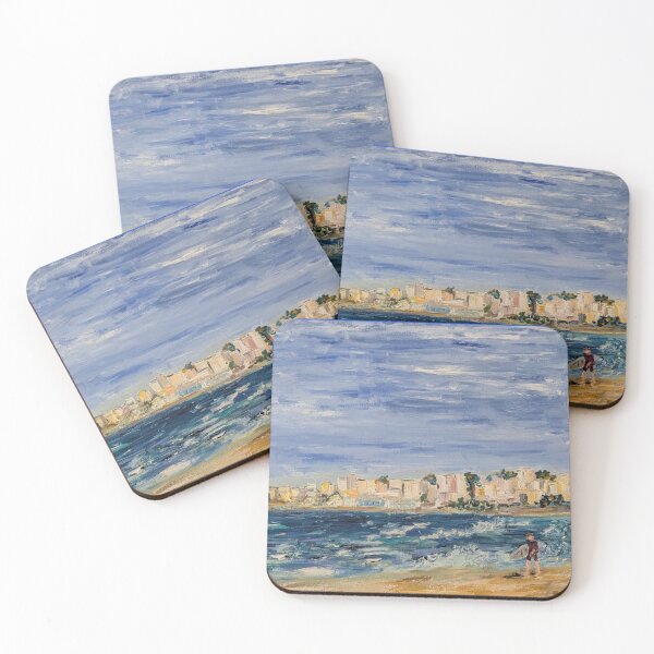 Item preview, Bondi Beach Original Oil Painting designed and sold by martydav.