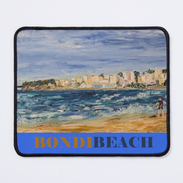 Item preview, Bondi Beach Original Oil Painting designed and sold by martydav.