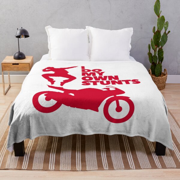 Item preview, I Do My Own Stunts – Biker Crash Joke designed and sold by UNK-Fatigues.