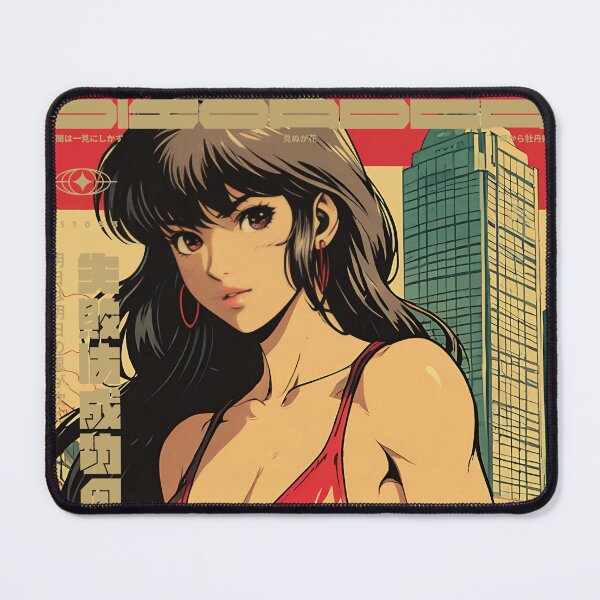 Item preview, Sexy anime girl in the city designed and sold by BOZGO.