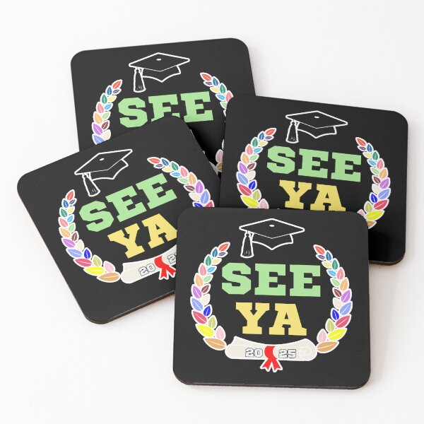 Item preview, Graduate 2025 See Ya! Crest designed and sold by BeesNeesTees.