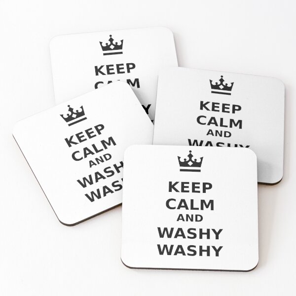 Item preview, Royal Tee - Mantén la calma y Washy Washy designed and sold by Auxiliary Central.